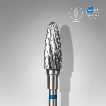 STALEKS Carbide nail drill bit, “corn”, head diameter 5mm/working part 13mm