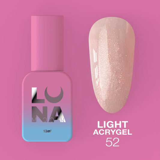 LUNAmoon 52 Liquid Light Acrygel, 13ml
