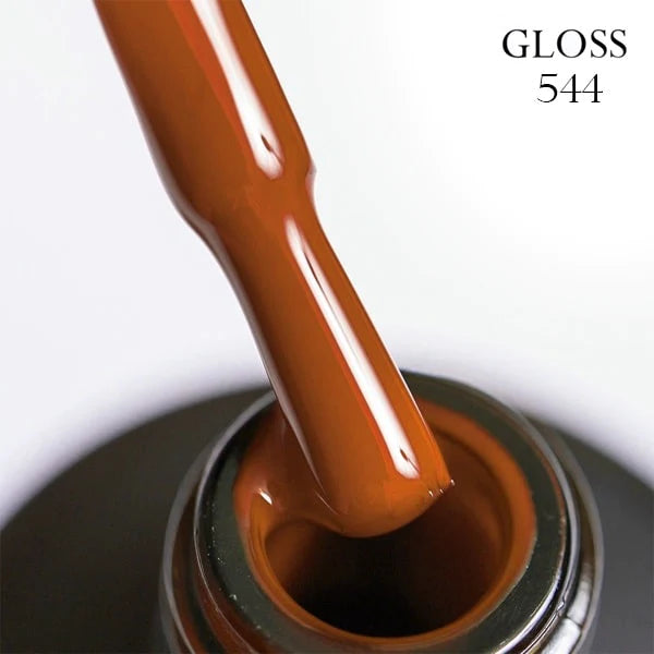 Gel polish 544 GLOSS (brick), 11 ml