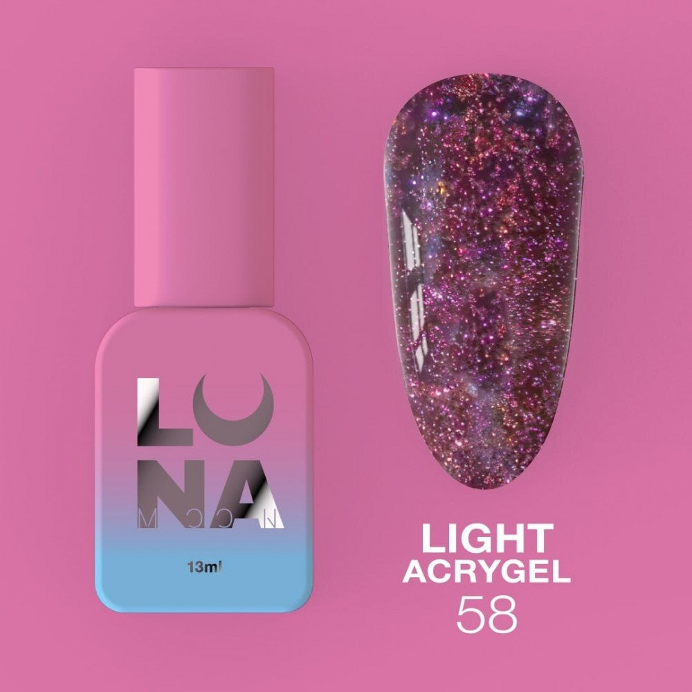 LUNAmoon Liquid Light Acrygel 58, 13ml