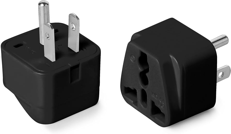 Universal To USA & Canada Outlet Plug Adapter, Universal Travel Plug Adapter 1pc