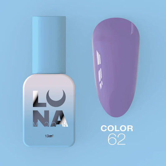 LUNAmoon 62 Gel polish Color, 13 ml