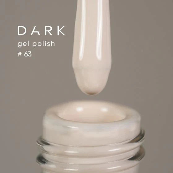 Dark 63 Gel polish (new collection), 10 ml