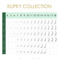VILMY Lashes BROWN 20 lines KLIPKY, 0.07