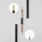 DARK Double-sided brush, matte black (liner 10 mm + gel 12 mm)