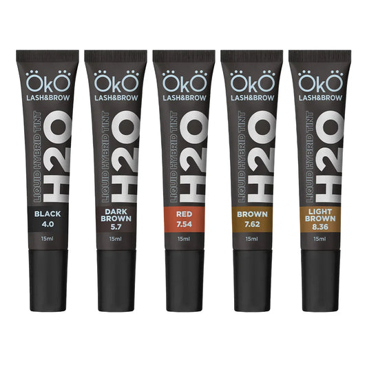 OKO Dye for eyebrow and eyelash H20 Liquid Hybrid Tint, 15 ml