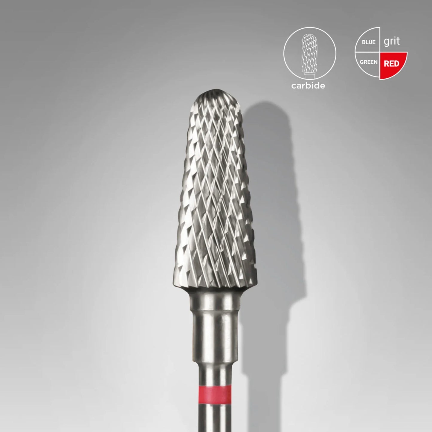 STALEKS Carbide nail drill bit frustum EXPERT head diameter 6mm/working part 14mm