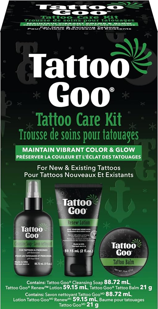 Tattoo Goo Professional Aftercare Kit For Tattoo