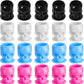 Skull tattoo ink cups plastic and permanent makeup for eyebrow, eyeliner, and lips
