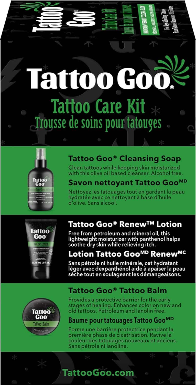 Tattoo Goo Professional Aftercare Kit For Tattoo