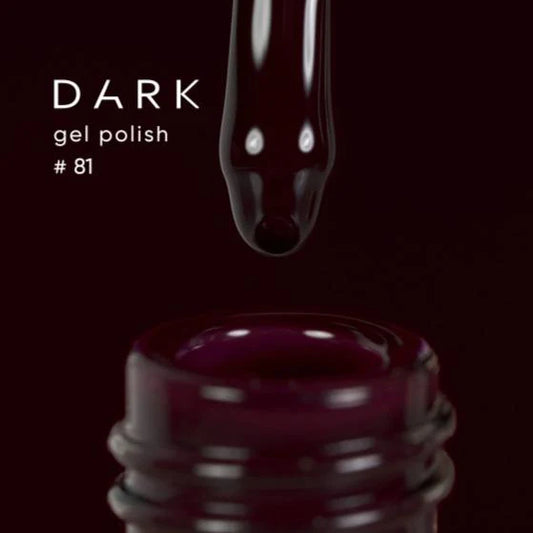 Dark 81 Gel polish (new collection), 10 ml