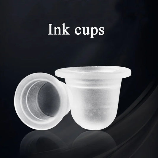 Cups For Tattoo Ink and Pigments Silicon Clear