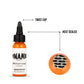 Dynamic Bright Orange Tattoo Ink