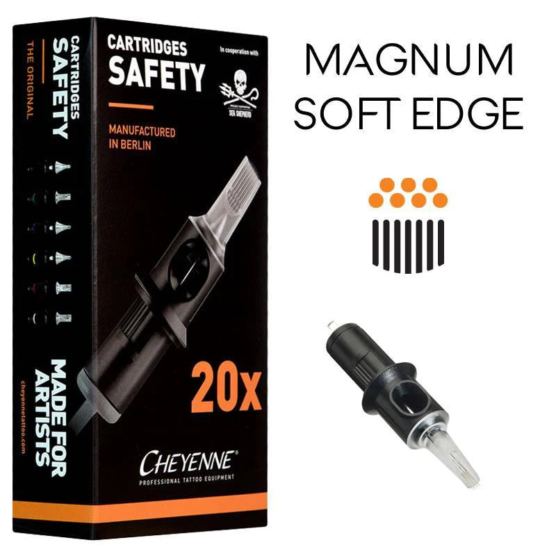 Cheyenne Safety Cartridges - Soft Edge Magnum