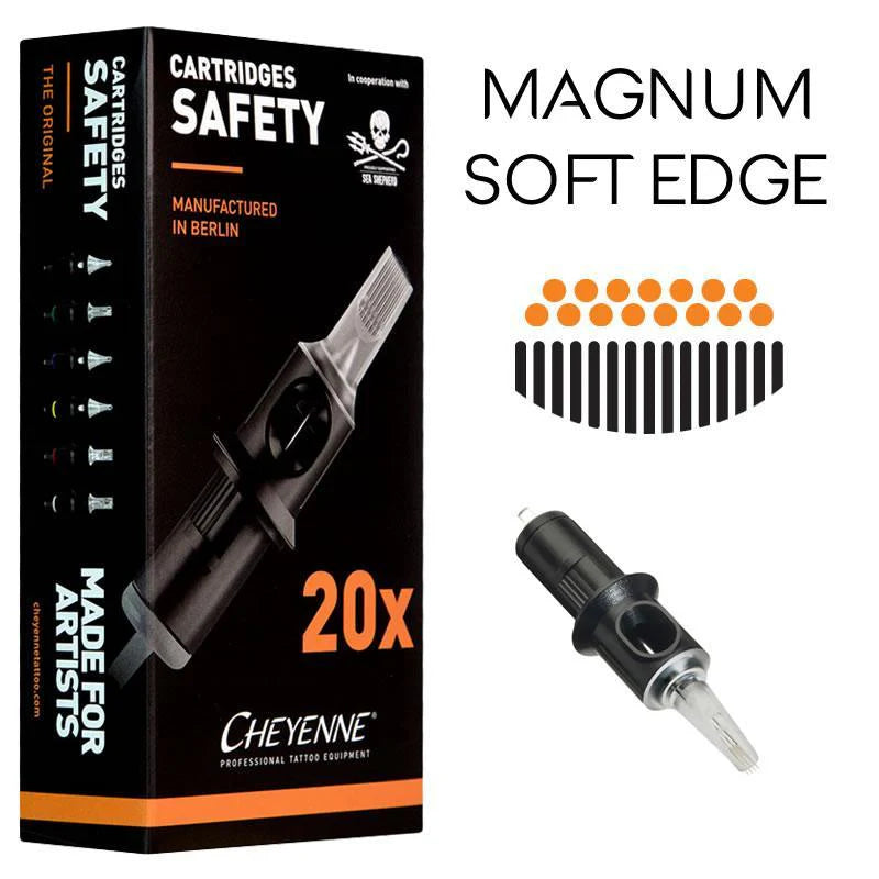 Cheyenne Safety Cartridges - Soft Edge Magnum