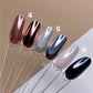 DARK Powder Nail Designe