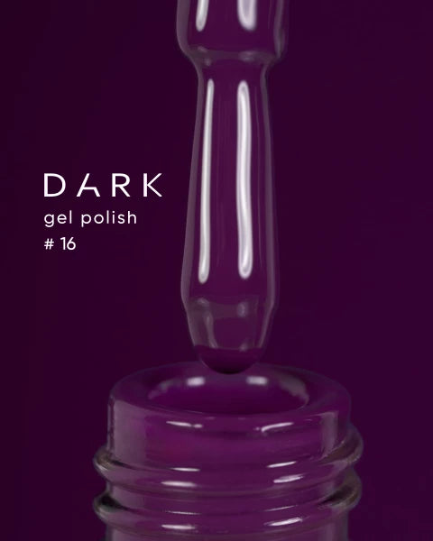 Dark 16 Gel polish (new collection), 10 ml