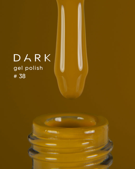 Dark 38 Gel polish (new collection), 10 ml