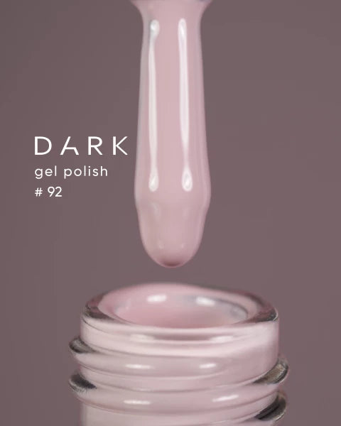 Dark 92 Gel polish (new collection), 10 ml