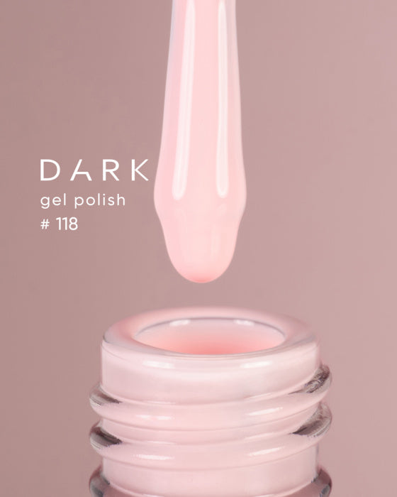 Dark 118 Gel polish TPO Free (new collection), 10 ml