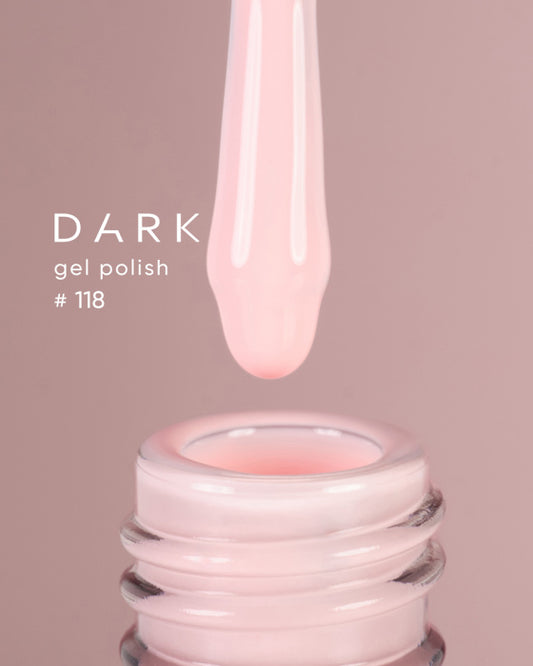 Dark 118 Gel polish (new collection), 10 ml