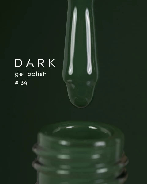 Dark 34 Gel polish TPO Free (new collection), 10 ml