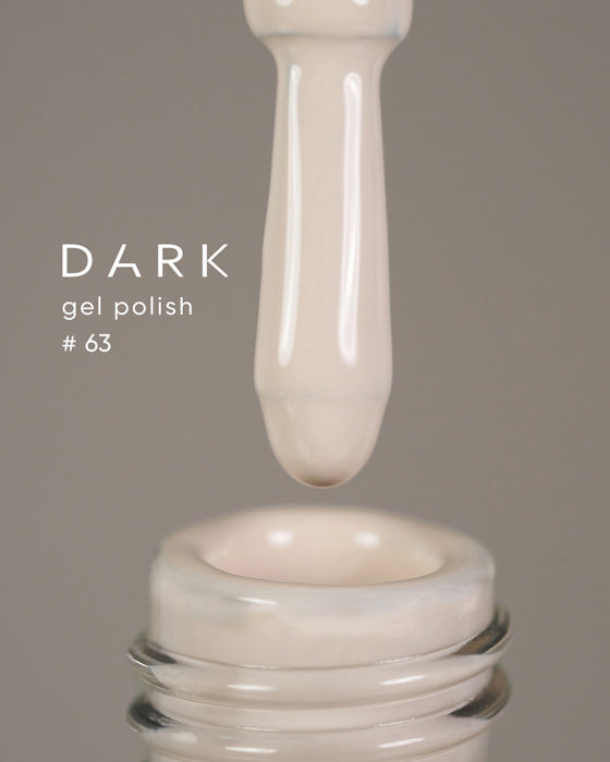 Dark 63 Gel polish TPO Free (new collection), 10 ml