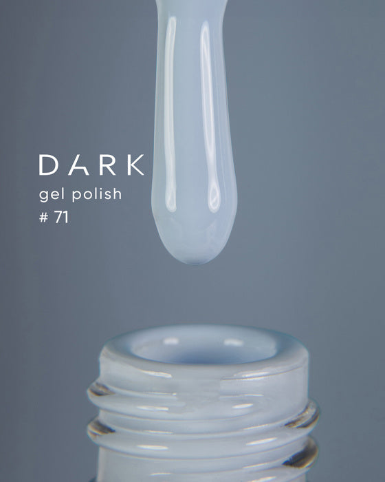 Dark 71 Gel polish TPO Free (new collection), 10 ml