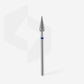 Diamond nail drill bit pointed pear blue EXPERT head diameter 4 mm / working part 12 mm (FA100B040/12)