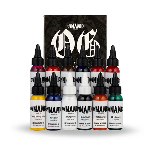 Tattoo Ink set Dynamic OG Color Set 12 colors, 1 oz