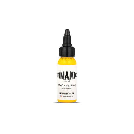 Dynamic Canary Yellow Tattoo Ink