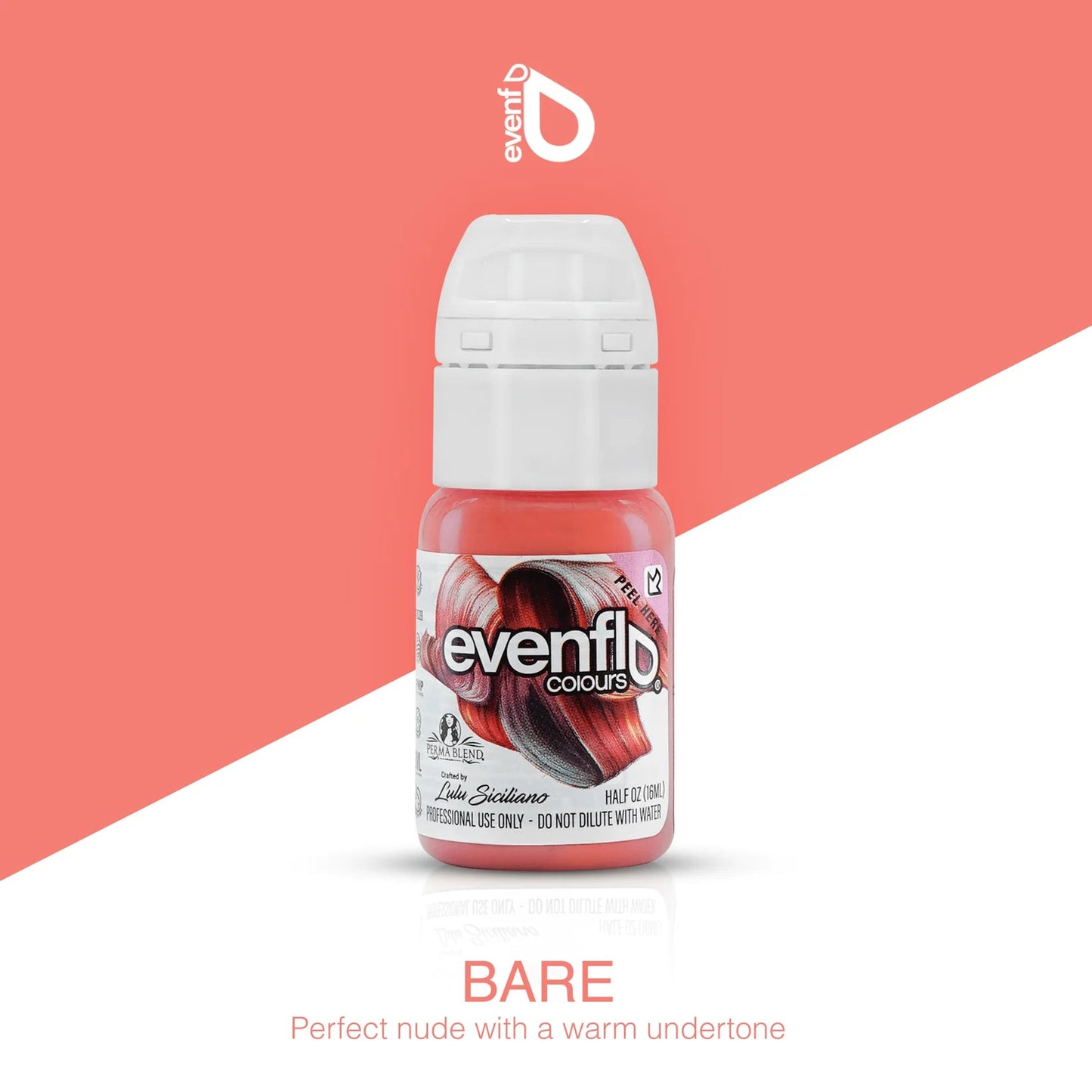 EVENFLO Bare Lip Pigments Perma Blend 1/2oz Bottle
