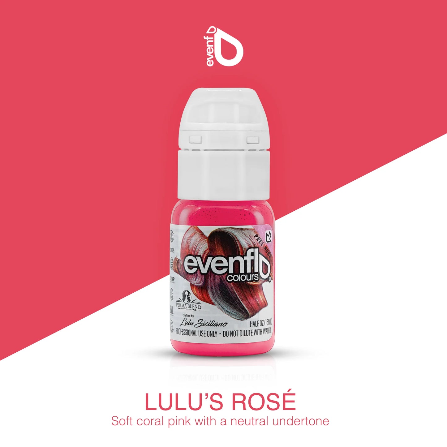 EVENFLO Lulu’s Rose Lip Pigments Perma Blend 1/2oz Bottle