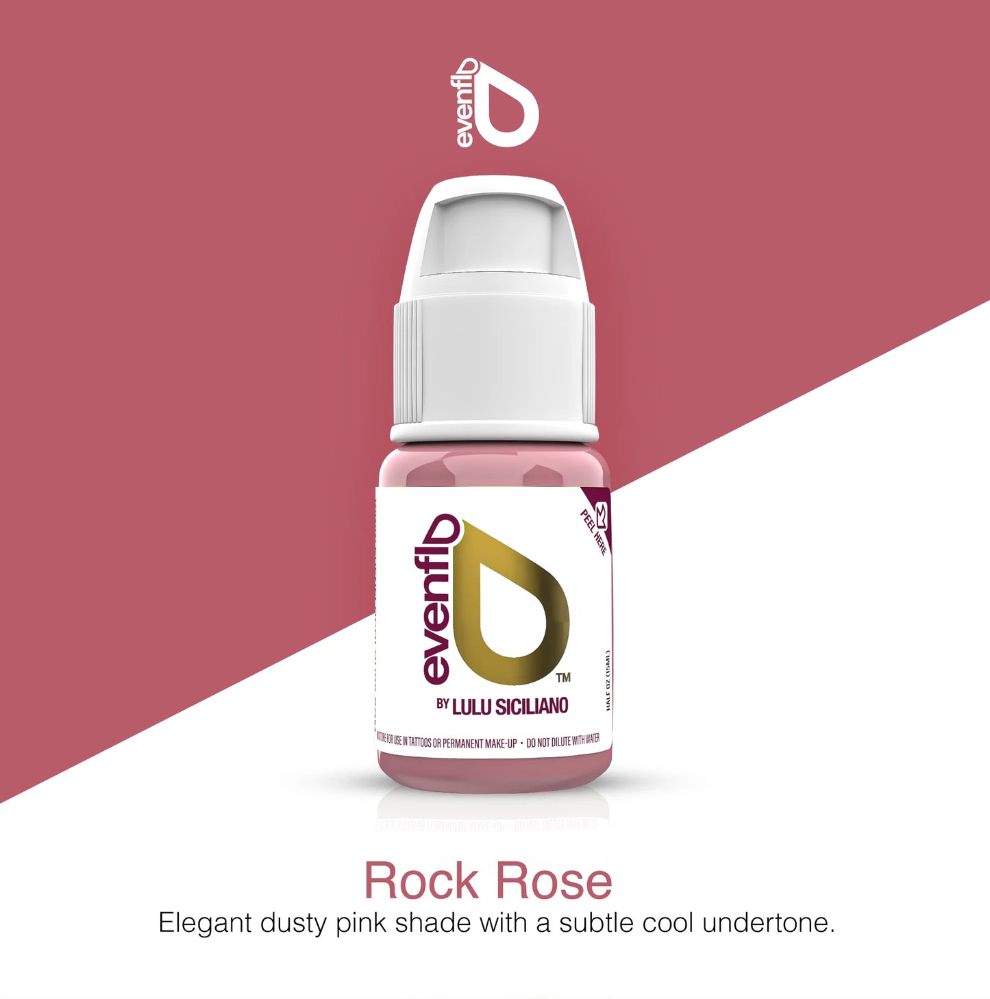 EVENFLO Rock Rose True Lips Pigments Perma Blend 1/2oz Bottle