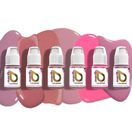EVENFLO True Lips Pigment Set Perma Blend 6-1/2oz Bottles