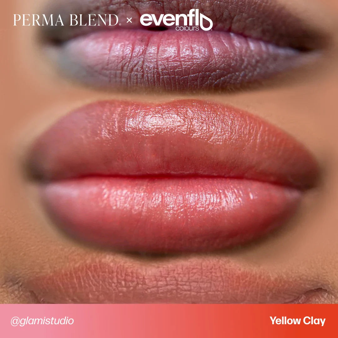 EVENFLO Yellow Clay Pigments Perma Blend 1/2oz Bottle