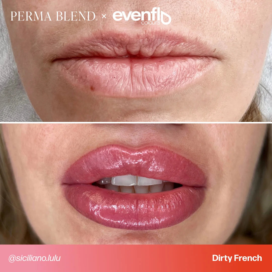 EVENFLO Dirty French True Lips Pigments Perma Blend 1/2oz Bottle