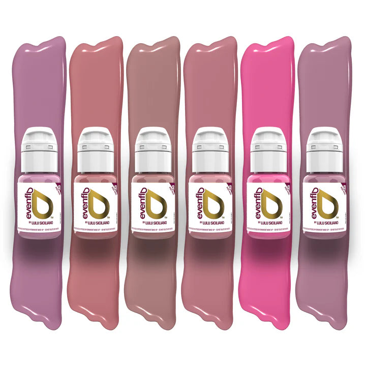 EVENFLO True Lips Pigment Set Perma Blend 6-1/2oz Bottles