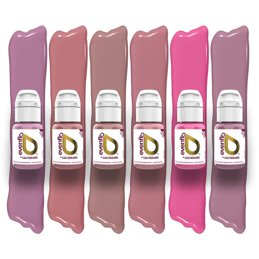 EVENFLO True Lips Pigment Set Perma Blend 6-1/2oz Bottles
