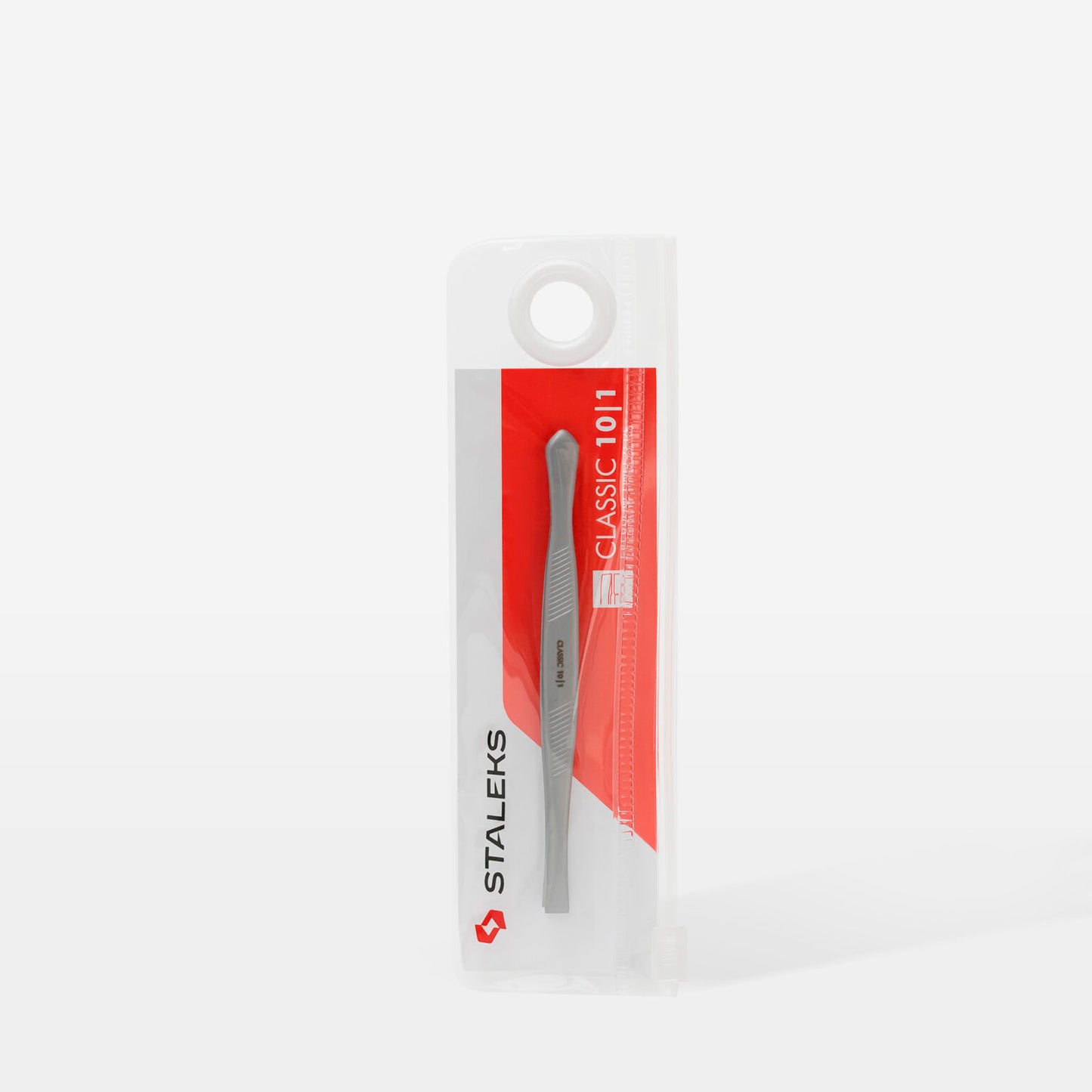 STALEKS Eyebrow Tweezers Classic 10 Type 1 (wide straight) (TC-10/1)