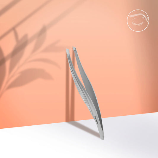 STALEKS Eyebrow Tweezers Classic 12 Type 3 (wide beveled) (TC-12/3)