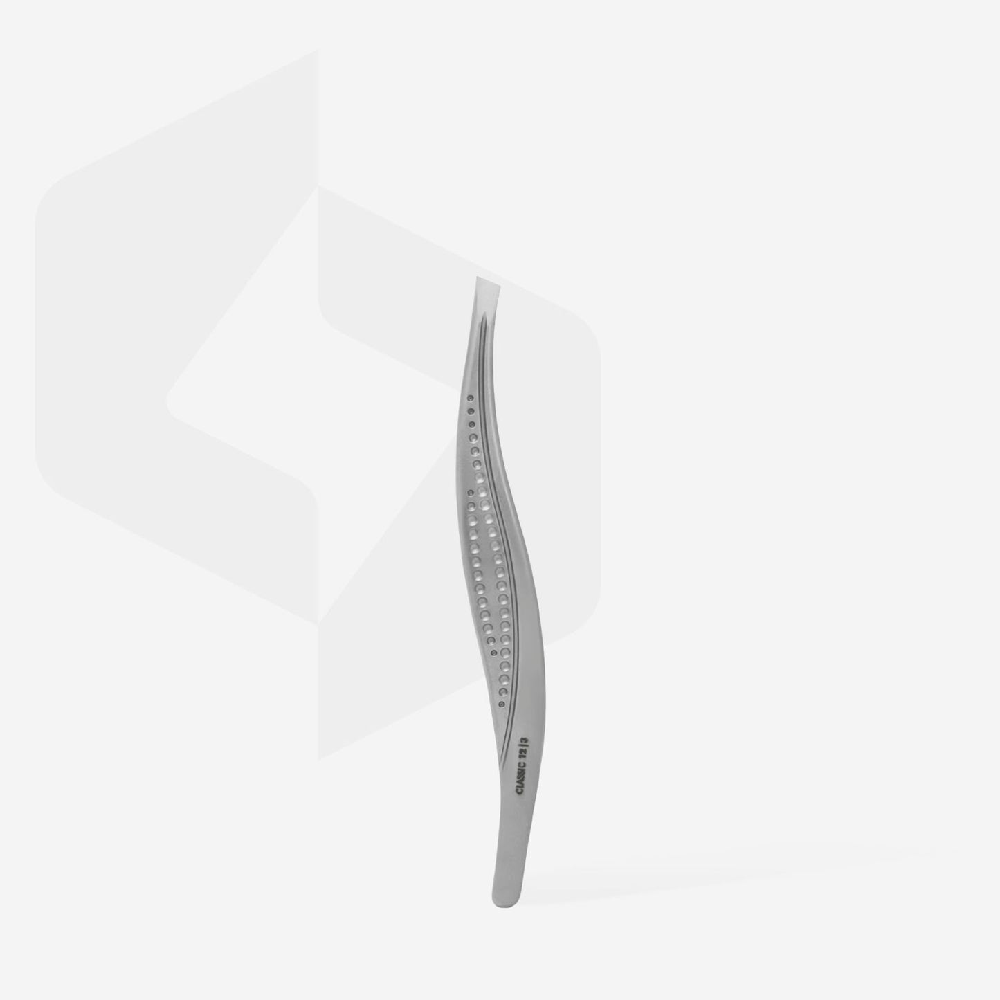 STALEKS Eyebrow Tweezers Classic 12 Type 3 (wide beveled) (TC-12/3)