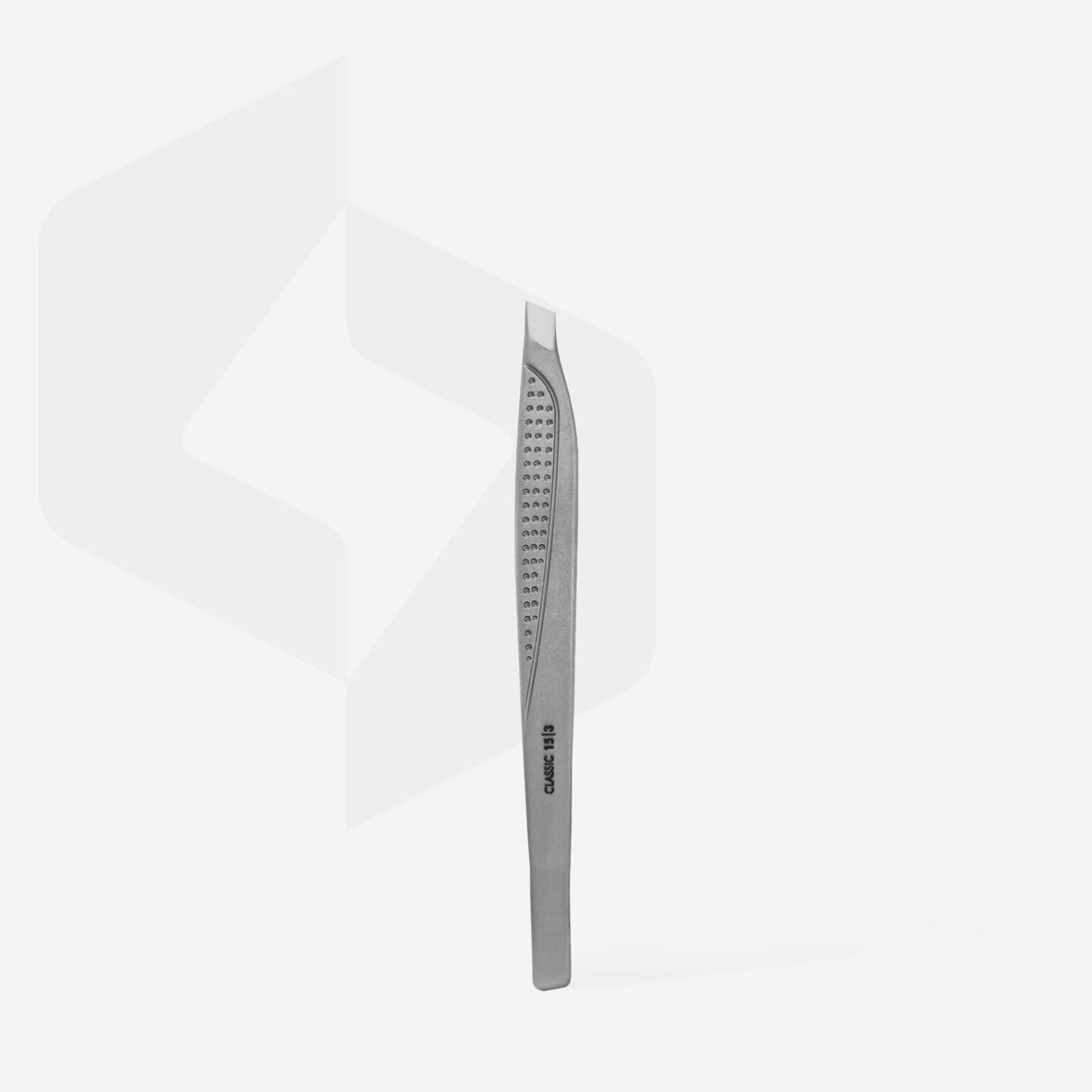 STALEKS Eyebrow Tweezers Classic 15 Type 3 (wide beveled) (TC-15/3)