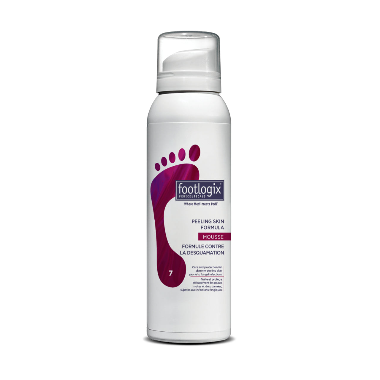 Footlogix Peeling Skin Formula #7, 125 ml