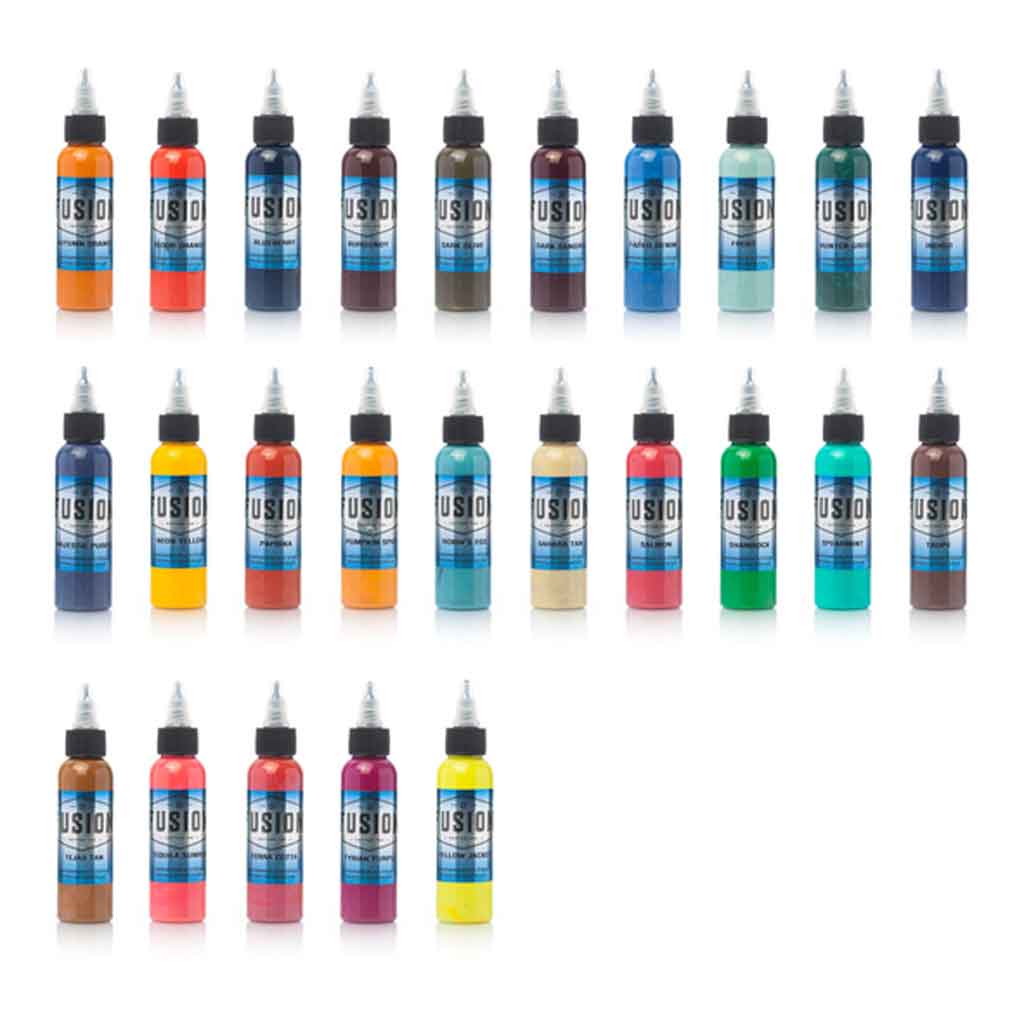 FUSION 25 Color Set Tattoo Ink
