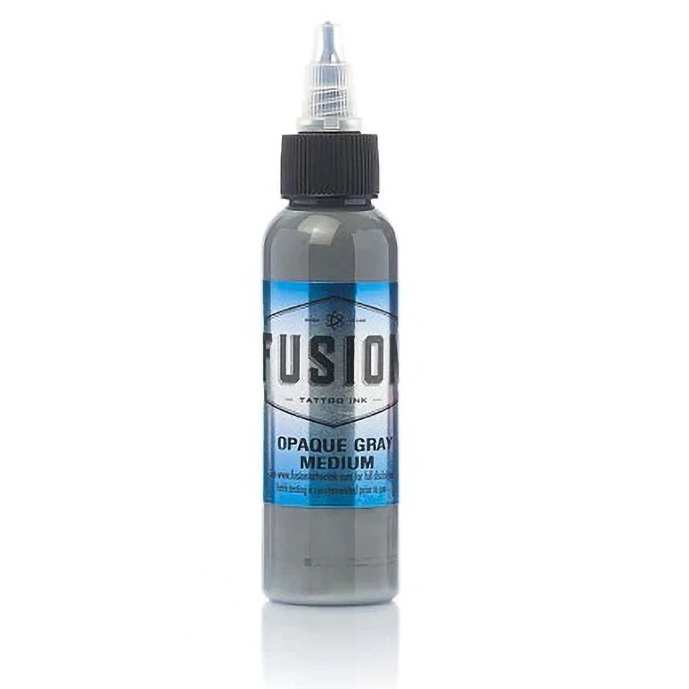 Fusion Opaque Grey Medium Tattoo Ink
