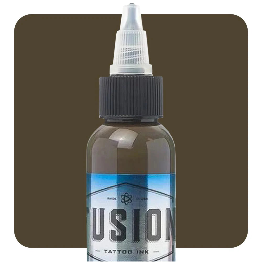 Fusion Dark Olive Tattoo Ink