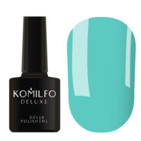 Gel Polish Komilfo 8ml Deluxe D270 Turquoise Blue, Enamel