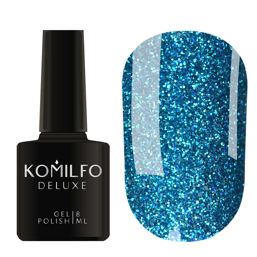 Gel Polish Komilfo 8ml Deluxe G020 Turquoise Micro-Shine