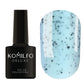 Gel Polish DF004 Komilfo Dragon Fruit Light Blue With Splashes, 8 ml